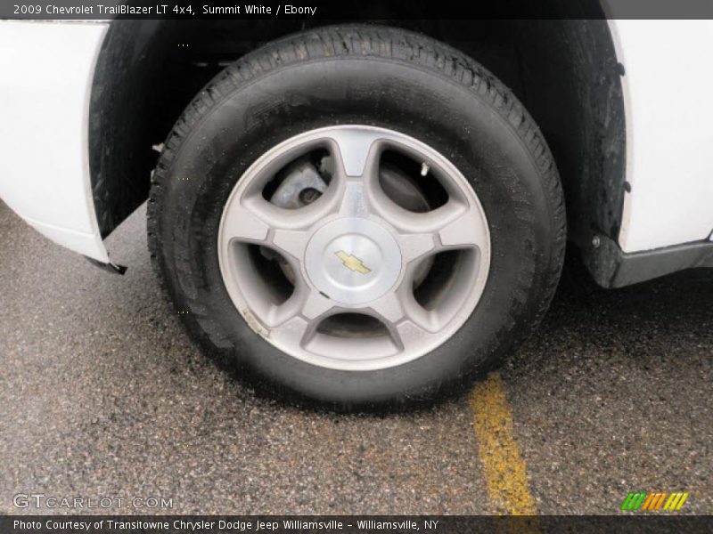 Summit White / Ebony 2009 Chevrolet TrailBlazer LT 4x4