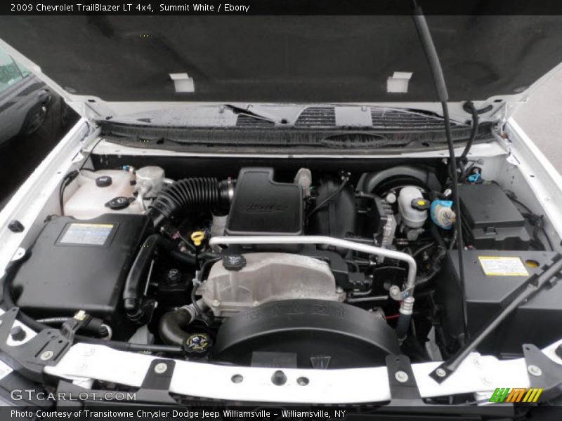 Summit White / Ebony 2009 Chevrolet TrailBlazer LT 4x4