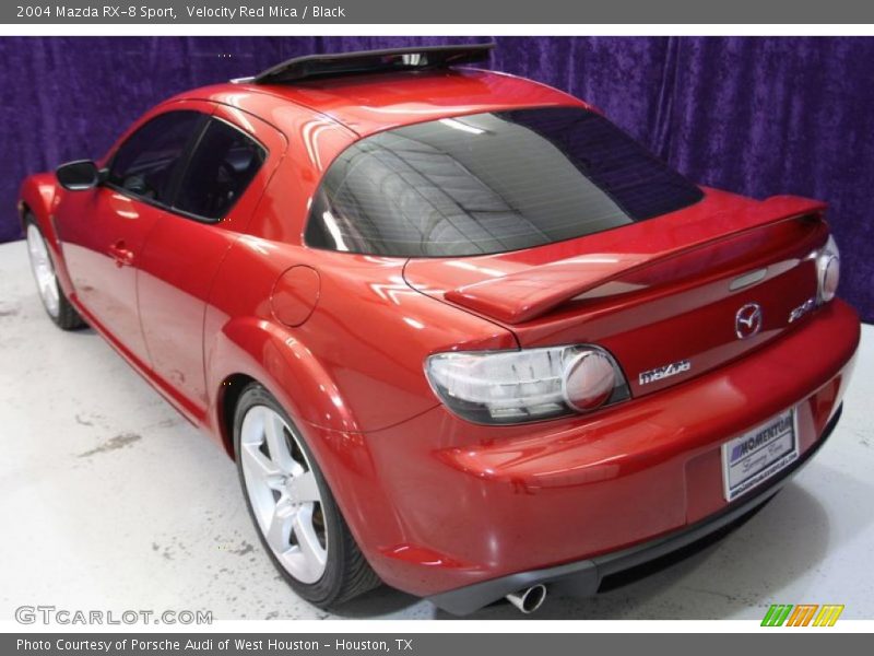 Velocity Red Mica / Black 2004 Mazda RX-8 Sport