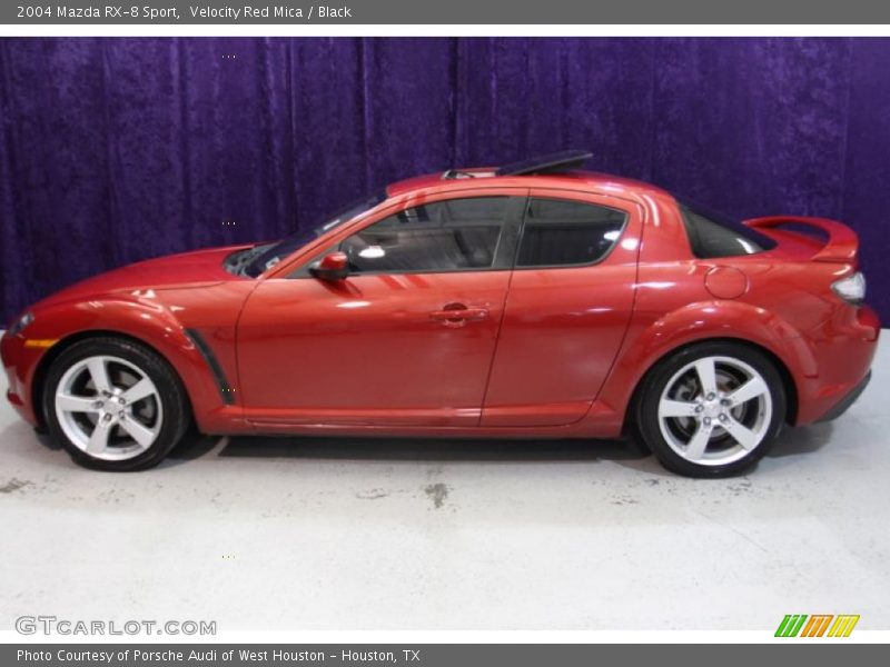 Velocity Red Mica / Black 2004 Mazda RX-8 Sport