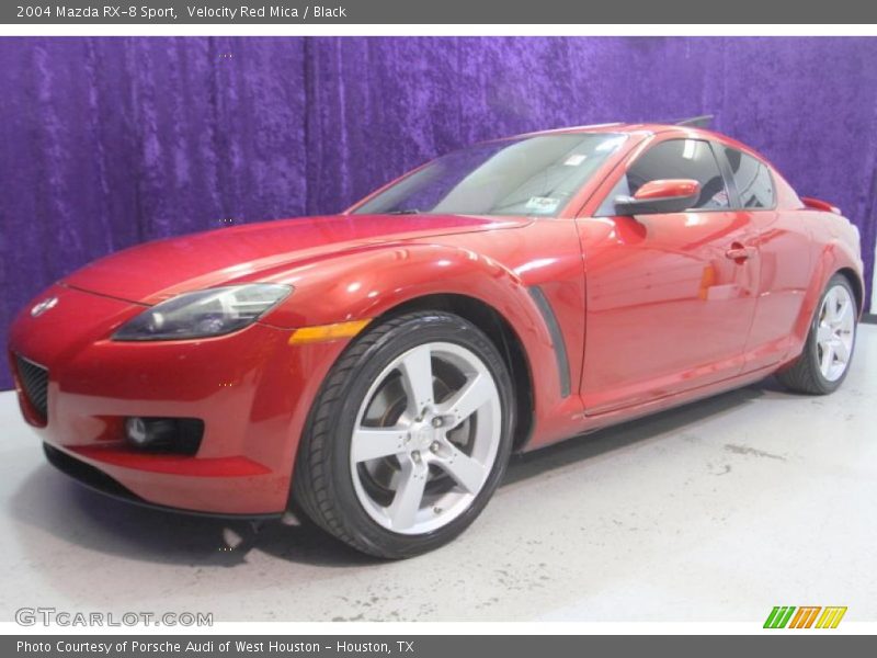Velocity Red Mica / Black 2004 Mazda RX-8 Sport