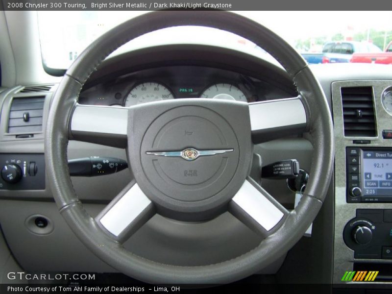 Bright Silver Metallic / Dark Khaki/Light Graystone 2008 Chrysler 300 Touring