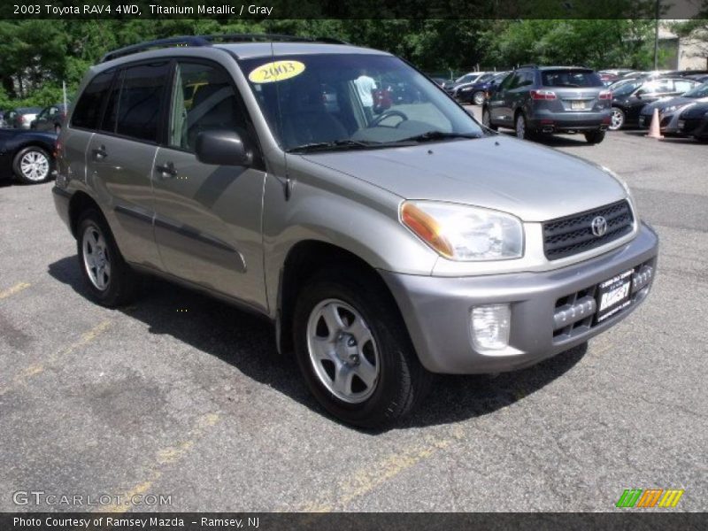 Titanium Metallic / Gray 2003 Toyota RAV4 4WD