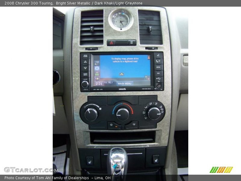 Bright Silver Metallic / Dark Khaki/Light Graystone 2008 Chrysler 300 Touring
