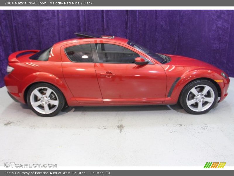 Velocity Red Mica / Black 2004 Mazda RX-8 Sport