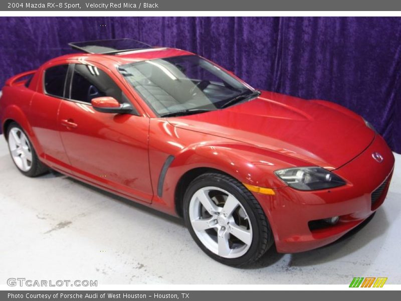 Velocity Red Mica / Black 2004 Mazda RX-8 Sport