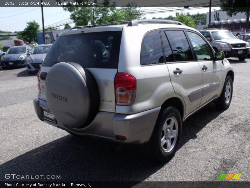 Titanium Metallic / Gray 2003 Toyota RAV4 4WD