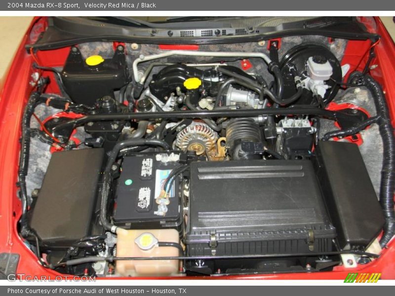 Velocity Red Mica / Black 2004 Mazda RX-8 Sport