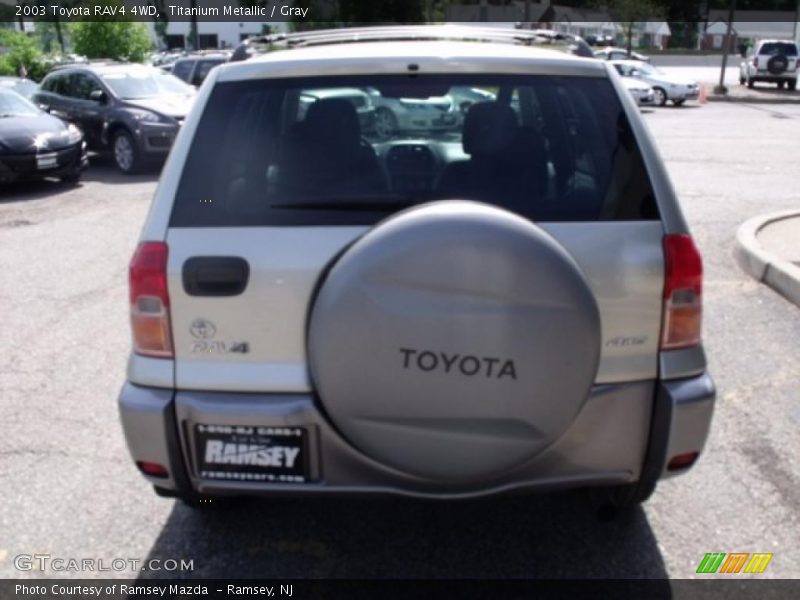 Titanium Metallic / Gray 2003 Toyota RAV4 4WD