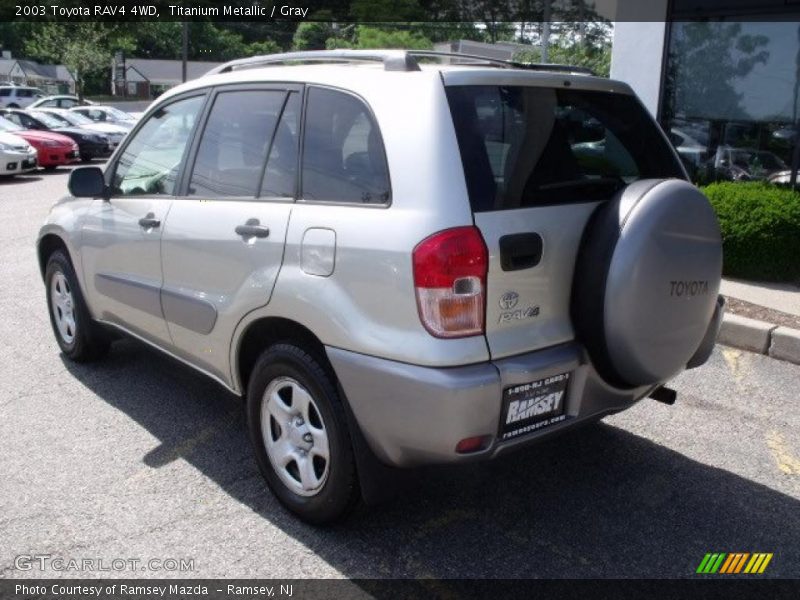 Titanium Metallic / Gray 2003 Toyota RAV4 4WD