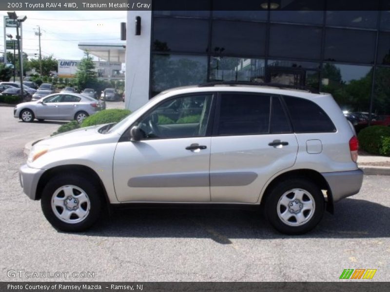 Titanium Metallic / Gray 2003 Toyota RAV4 4WD