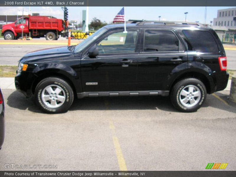 Black / Charcoal 2008 Ford Escape XLT 4WD