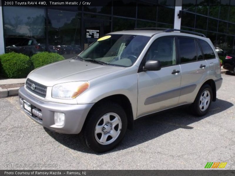 Titanium Metallic / Gray 2003 Toyota RAV4 4WD