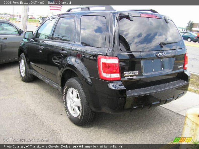 Black / Charcoal 2008 Ford Escape XLT 4WD