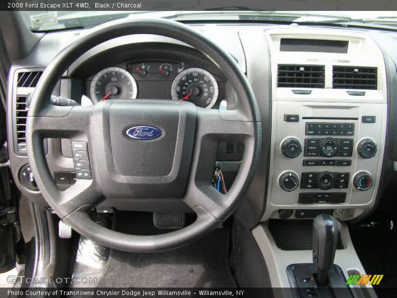 Black / Charcoal 2008 Ford Escape XLT 4WD