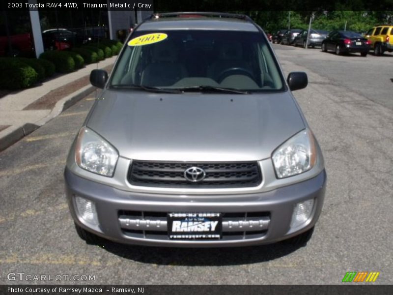 Titanium Metallic / Gray 2003 Toyota RAV4 4WD