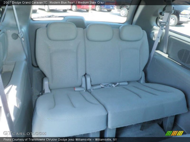 Modern Blue Pearl / Medium Slate Gray 2007 Dodge Grand Caravan SE