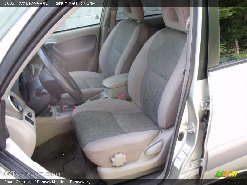 Titanium Metallic / Gray 2003 Toyota RAV4 4WD