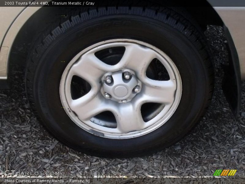 Titanium Metallic / Gray 2003 Toyota RAV4 4WD