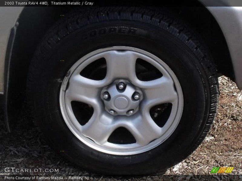 Titanium Metallic / Gray 2003 Toyota RAV4 4WD