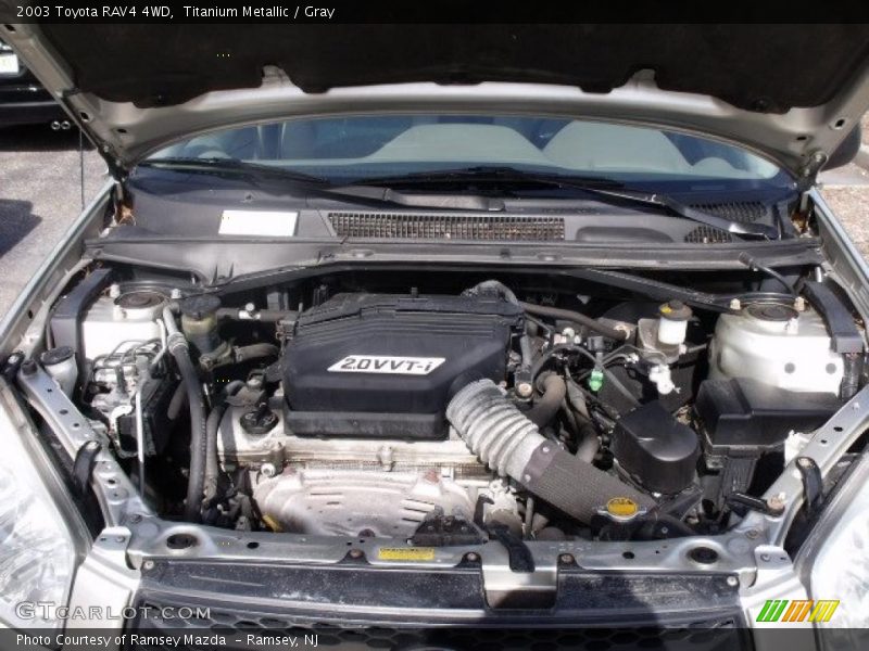 Titanium Metallic / Gray 2003 Toyota RAV4 4WD