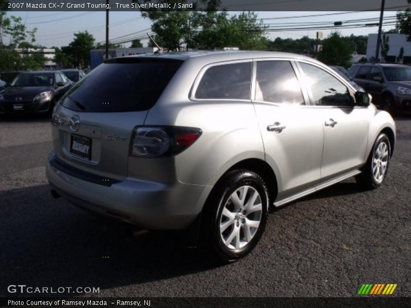 True Silver Metallic / Sand 2007 Mazda CX-7 Grand Touring