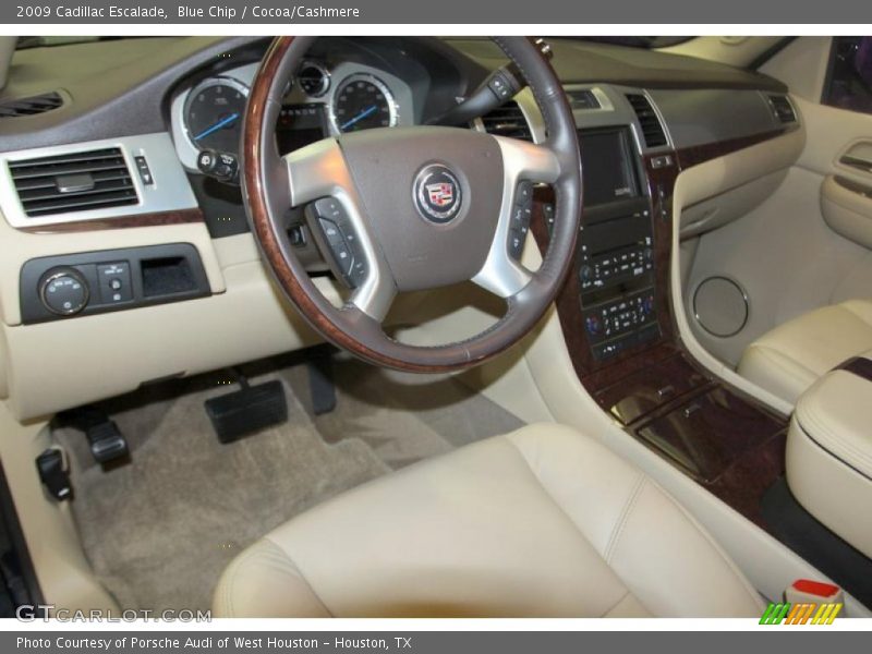 Blue Chip / Cocoa/Cashmere 2009 Cadillac Escalade