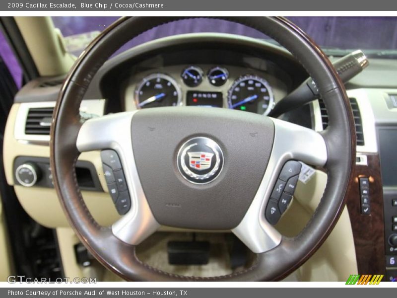 Blue Chip / Cocoa/Cashmere 2009 Cadillac Escalade