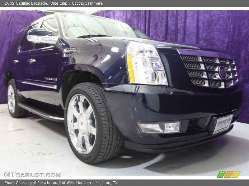 Blue Chip / Cocoa/Cashmere 2009 Cadillac Escalade