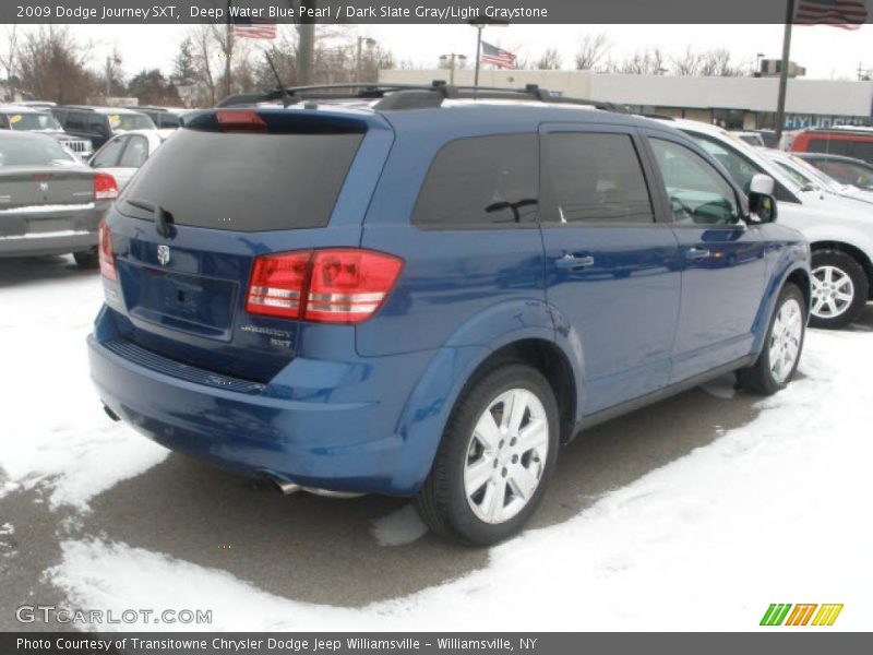 Deep Water Blue Pearl / Dark Slate Gray/Light Graystone 2009 Dodge Journey SXT