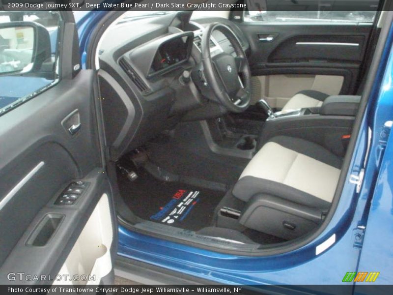 Deep Water Blue Pearl / Dark Slate Gray/Light Graystone 2009 Dodge Journey SXT