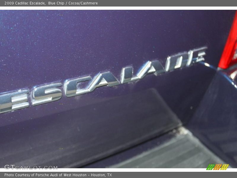Blue Chip / Cocoa/Cashmere 2009 Cadillac Escalade