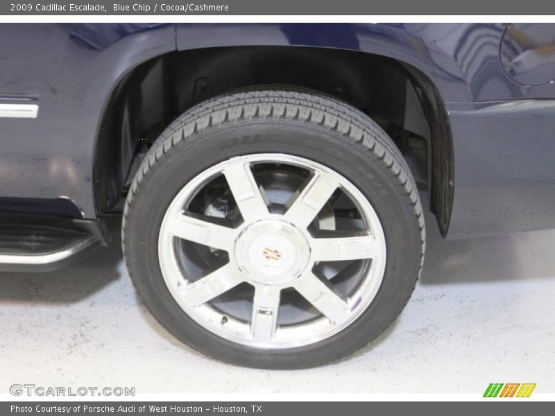 Blue Chip / Cocoa/Cashmere 2009 Cadillac Escalade