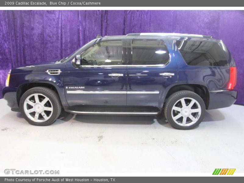 Blue Chip / Cocoa/Cashmere 2009 Cadillac Escalade