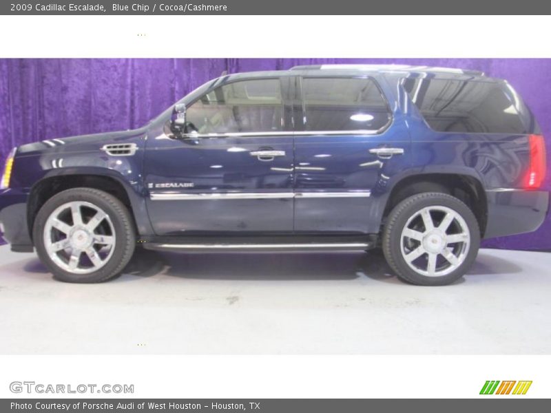 Blue Chip / Cocoa/Cashmere 2009 Cadillac Escalade