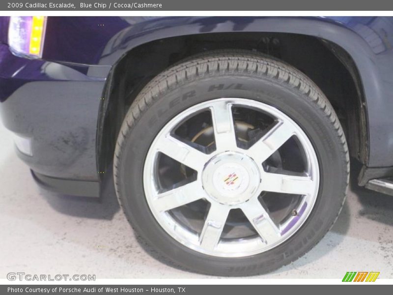 Blue Chip / Cocoa/Cashmere 2009 Cadillac Escalade