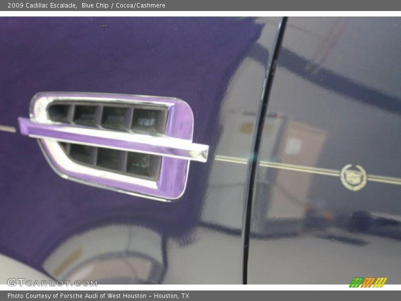 Blue Chip / Cocoa/Cashmere 2009 Cadillac Escalade