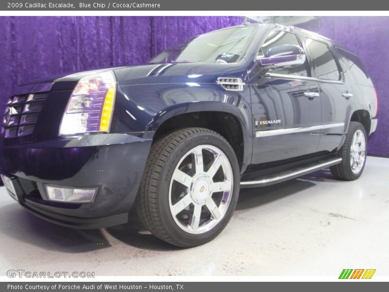 Blue Chip / Cocoa/Cashmere 2009 Cadillac Escalade