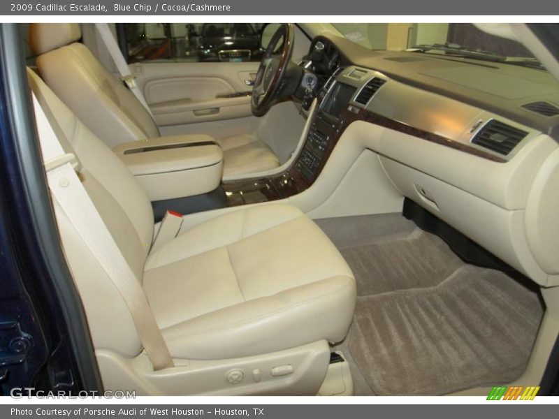 Blue Chip / Cocoa/Cashmere 2009 Cadillac Escalade