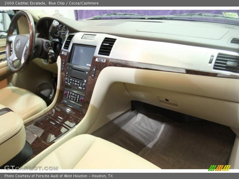 Blue Chip / Cocoa/Cashmere 2009 Cadillac Escalade