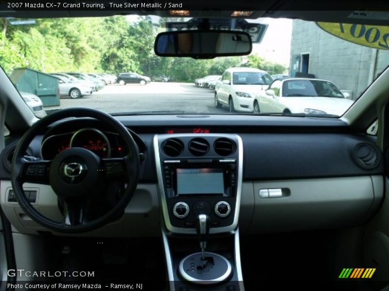 True Silver Metallic / Sand 2007 Mazda CX-7 Grand Touring