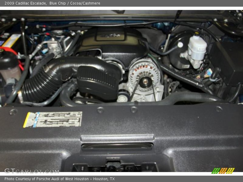 Blue Chip / Cocoa/Cashmere 2009 Cadillac Escalade