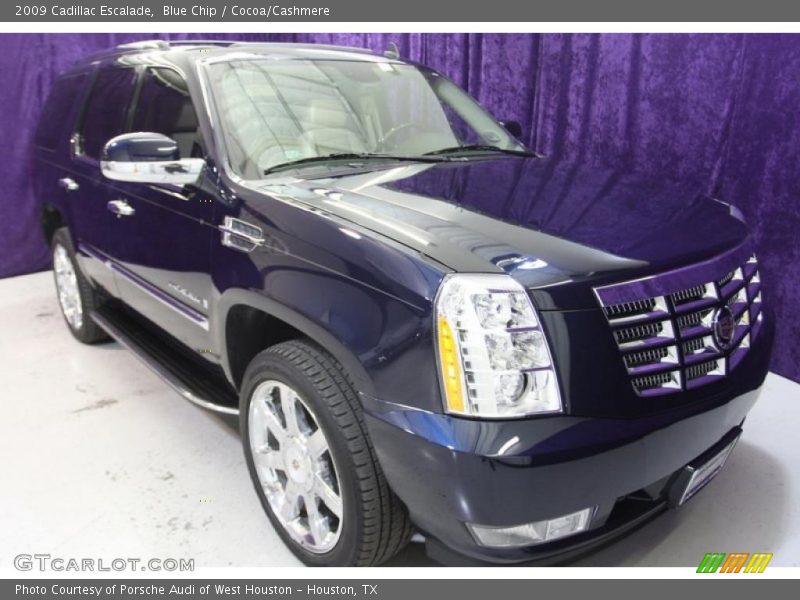 Blue Chip / Cocoa/Cashmere 2009 Cadillac Escalade