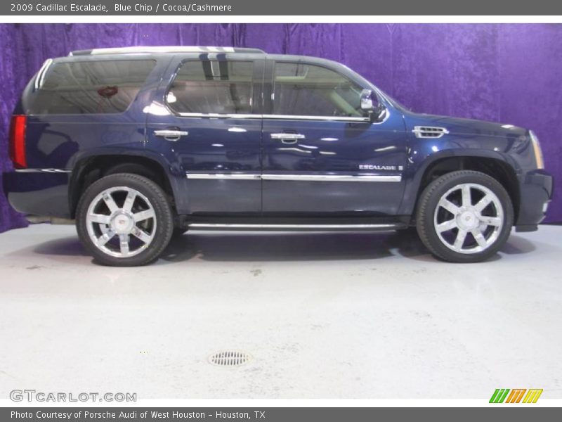 Blue Chip / Cocoa/Cashmere 2009 Cadillac Escalade