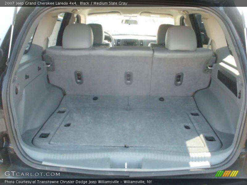 Black / Medium Slate Gray 2007 Jeep Grand Cherokee Laredo 4x4
