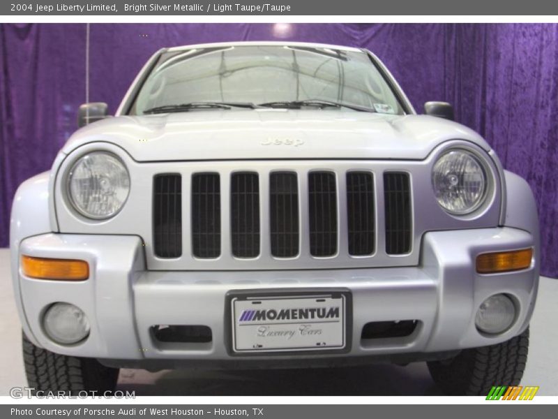 Bright Silver Metallic / Light Taupe/Taupe 2004 Jeep Liberty Limited
