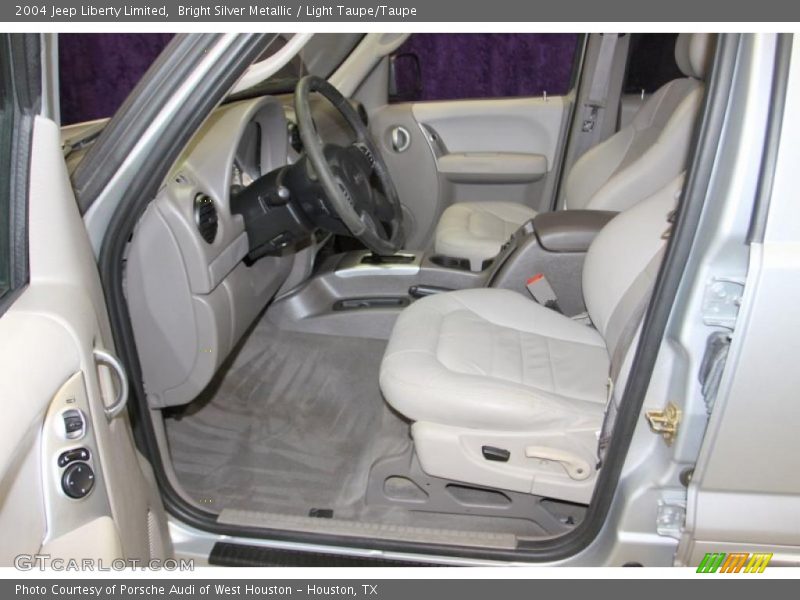 Bright Silver Metallic / Light Taupe/Taupe 2004 Jeep Liberty Limited