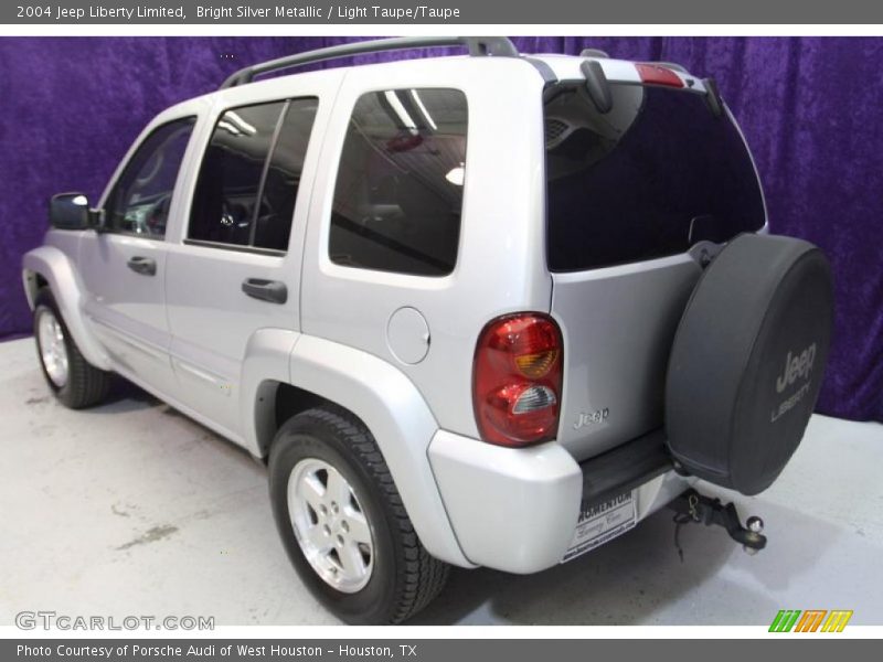 Bright Silver Metallic / Light Taupe/Taupe 2004 Jeep Liberty Limited