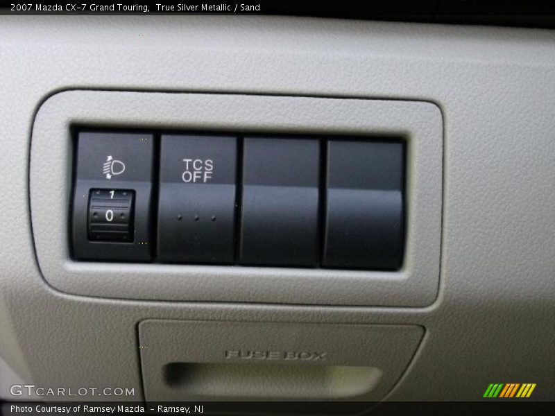 True Silver Metallic / Sand 2007 Mazda CX-7 Grand Touring