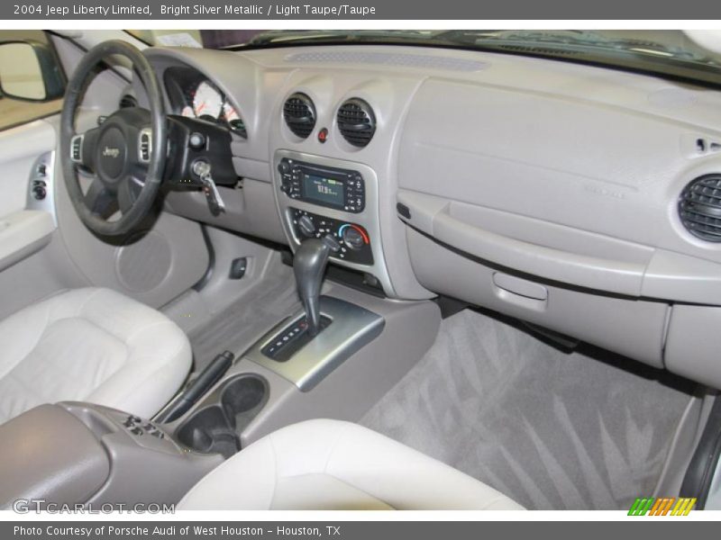 Bright Silver Metallic / Light Taupe/Taupe 2004 Jeep Liberty Limited